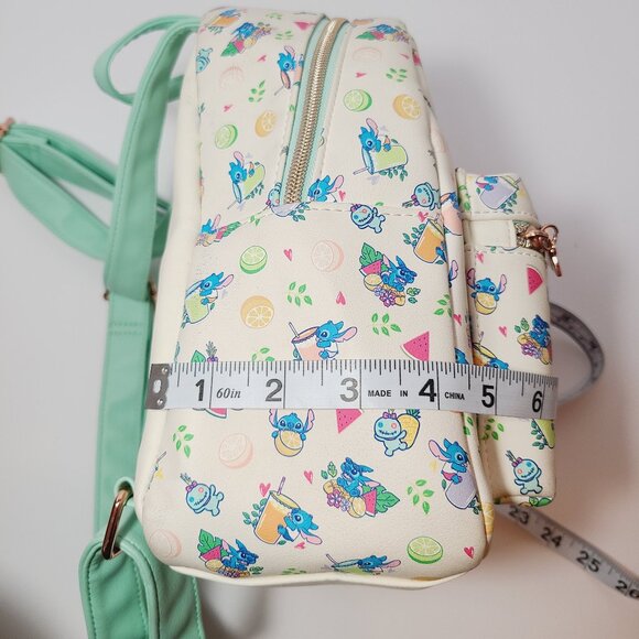 Loungefly Disney Lilo & Stitch Tropical Drinks Mini Backpack - Picture 14 of 15